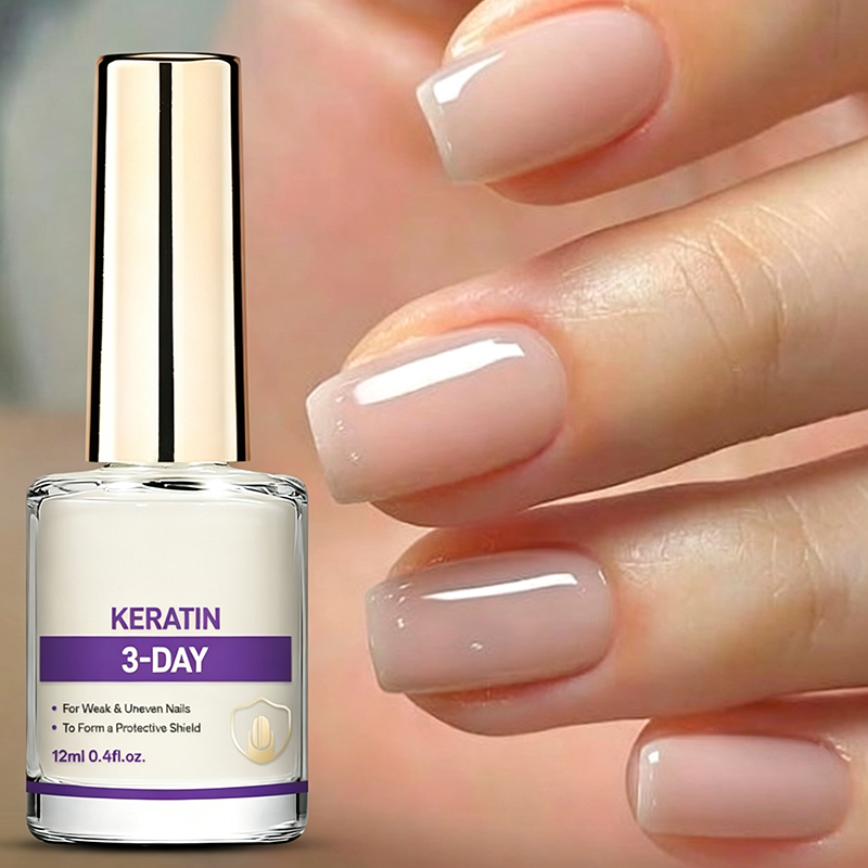 🔥 50% OFF!! ⏰✨ Best Seller |📢💅 Lilac Glossy Mirror Nail Strengthener | ✨ Stronger Nails, Stunning Shine