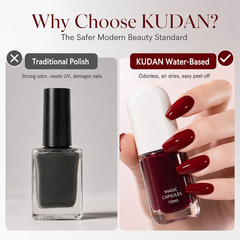 💅 “No-bake, Quick-dry, Peelable water-based nail polish” 🎨—keep your fingertips looking perfect at all times! 💅