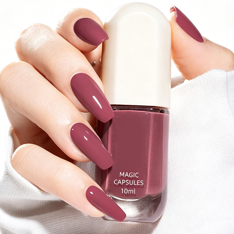 💅 “No-bake, Quick-dry, Peelable water-based nail polish” 🎨—keep your fingertips looking perfect at all times! 💅