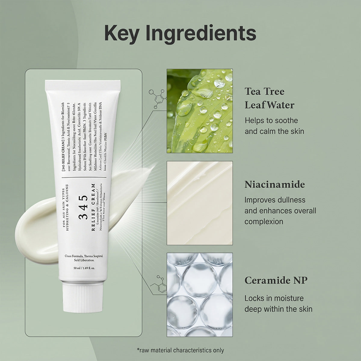 ( 🔥 HOT SALE- 50% OFF) 345 Relief Soothing Face Moisturizer