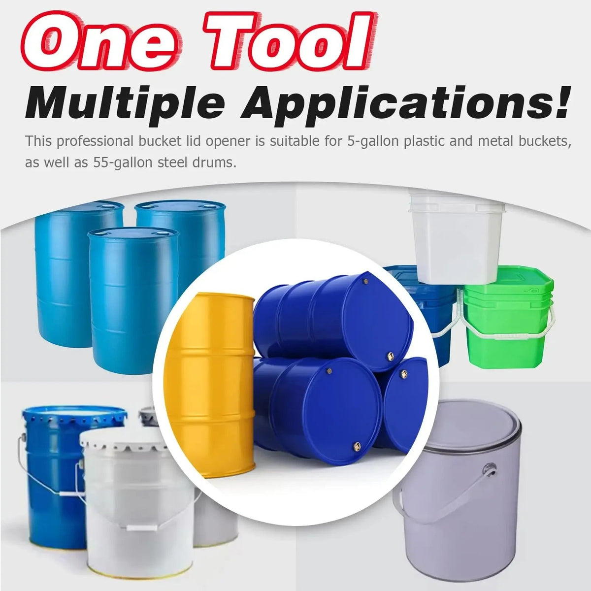🔥 7-in-1 Aluminum Bung Wrench – Heavy-Duty Drum Opener & Multi-Size Barrel Cap Tool