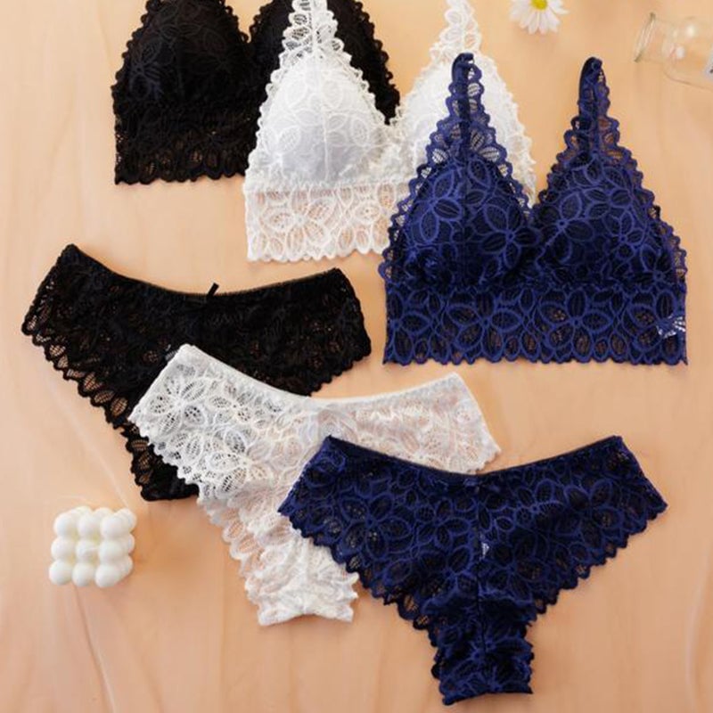 🎀 Lace Lingerie Set for Women ✨ | Sexy Elegant Underwear Set with Refined Design