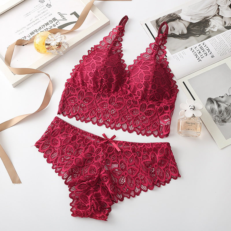 🎀 Lace Lingerie Set for Women ✨ | Sexy Elegant Underwear Set with Refined Design