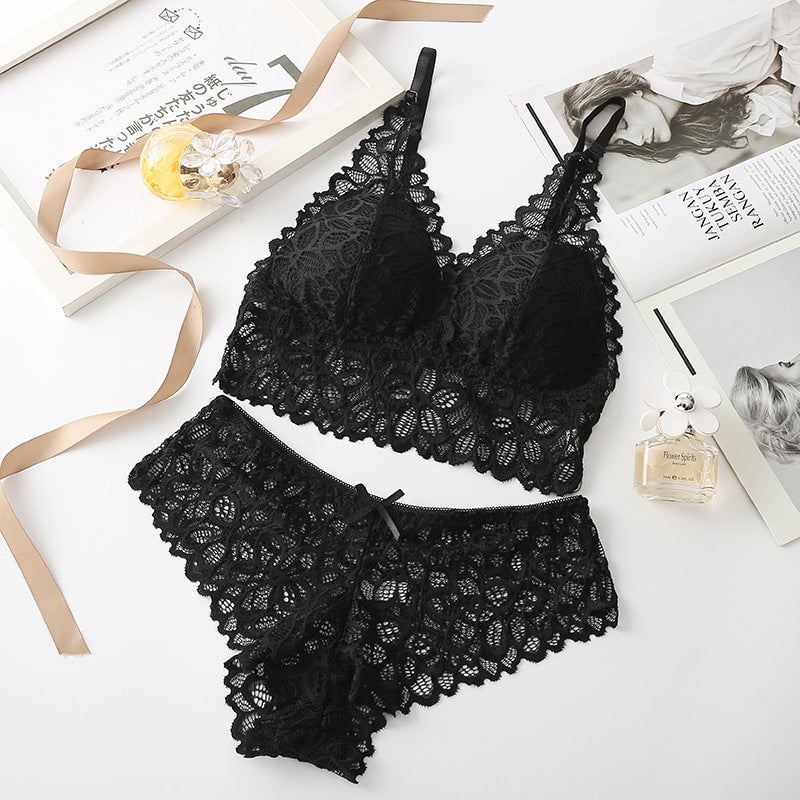 🎀 Lace Lingerie Set for Women ✨ | Sexy Elegant Underwear Set with Refined Design