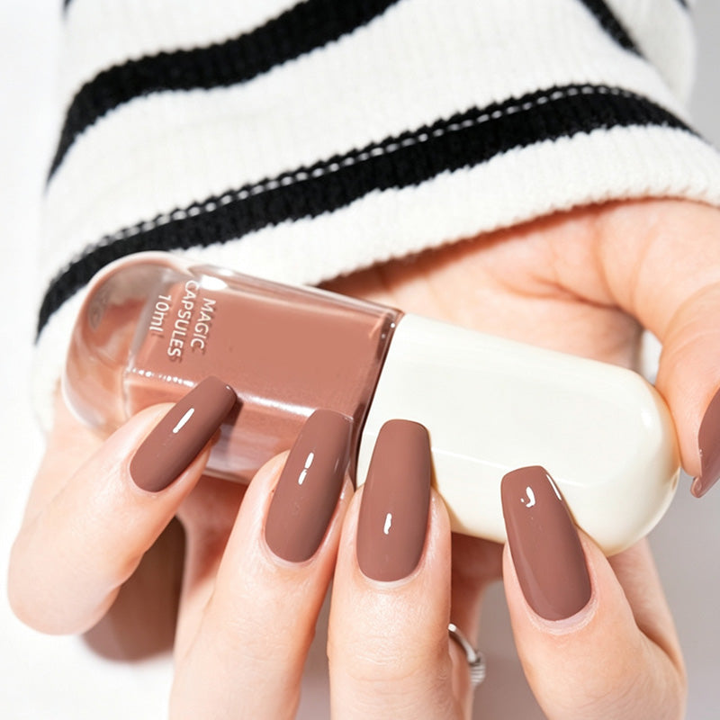 💅 “No-bake, Quick-dry, Peelable water-based nail polish” 🎨—keep your fingertips looking perfect at all times! 💅