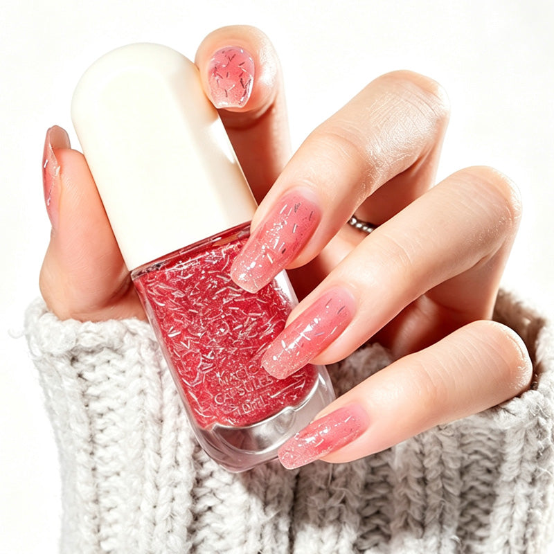 💅 “No-bake, Quick-dry, Peelable water-based nail polish” 🎨—keep your fingertips looking perfect at all times! 💅