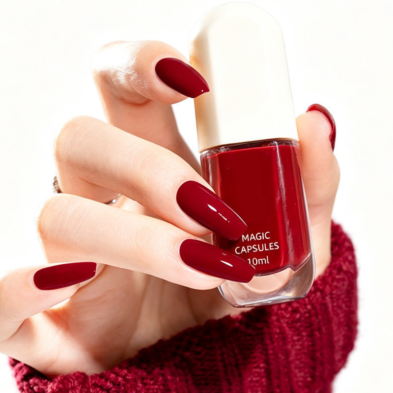 💅 “No-bake, Quick-dry, Peelable water-based nail polish” 🎨—keep your fingertips looking perfect at all times! 💅