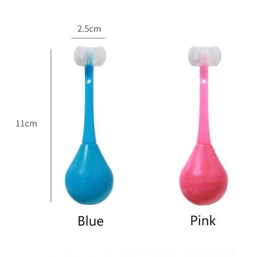 Tumbler Three-sided Children's Toothbrush