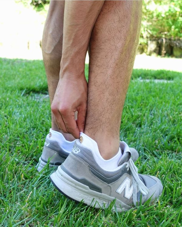 Heel Protection Liner Socks（3-pack）