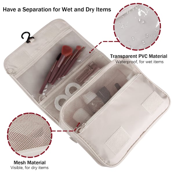 ✈️Hanging Waterproof Toiletry Travel Bag