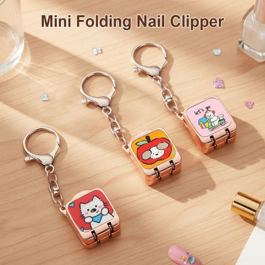 ⭐Manicure Tool Creative Mini Folding Nail Clipper✂️