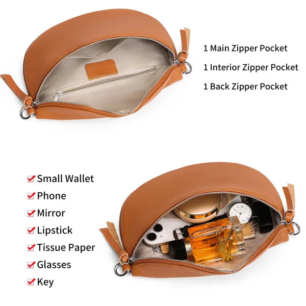 ✨👜 Crossbody Leather Bags