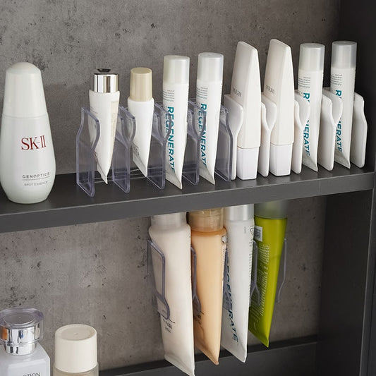 🧴✨ No More Messy Counters! Wall-Mounted Storage Shelf for Facial Cleansers
