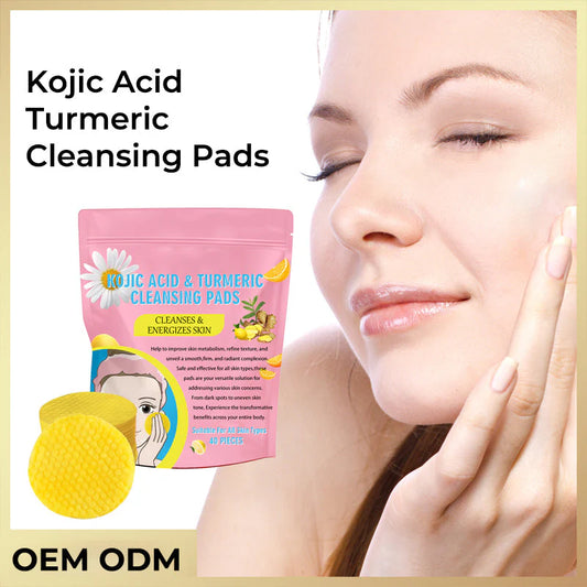 Turmeric and Kojic Acid Pads for Face