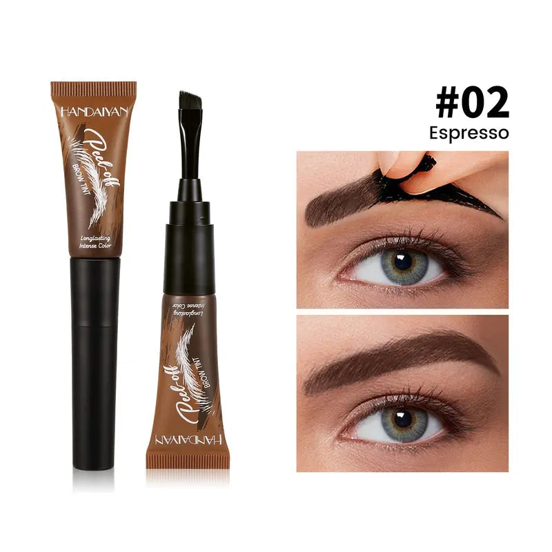 🥳2026 HOT SALE🥳💞50K+ SOLD!🌟🎨  Waterproof Brow Tint – Peel‑off, easy apply. Covers greys, shapes perfectly. A brow game changer! 🏆✨