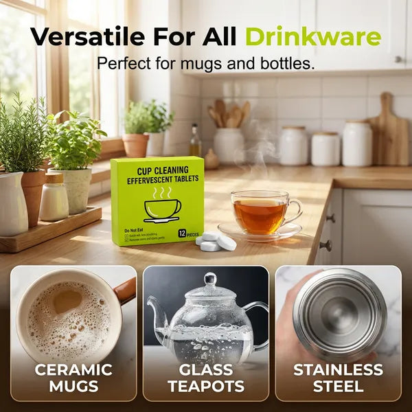 🏆Hot Sale⚡Cup Cleaning Effervescent Tablets