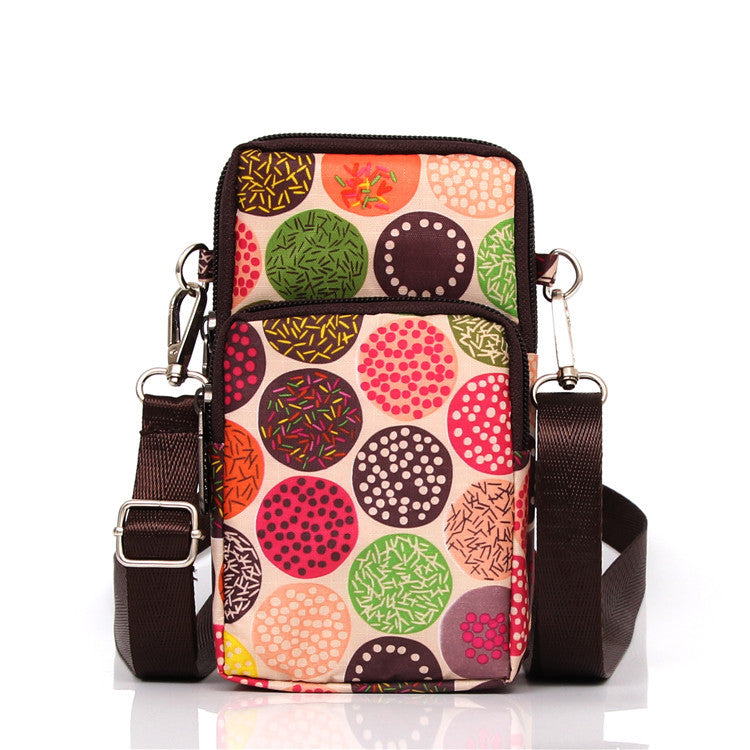 🌸 Printed Sports Armband & Crossbody Bag | Lightweight & Water-Resistant