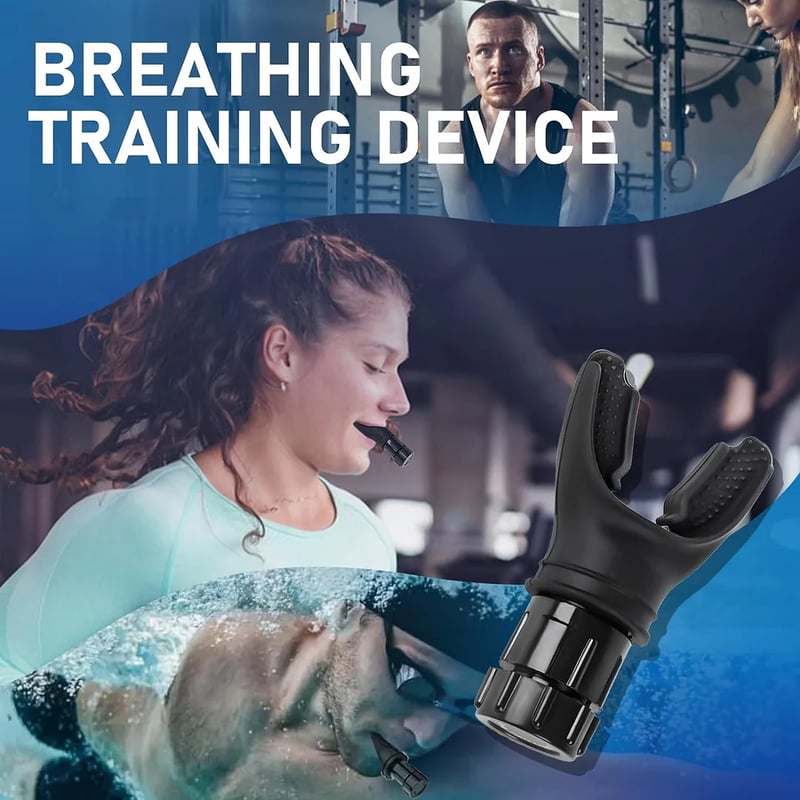 Breathing Trainer, Portable Respiratory Muscle Trainer
