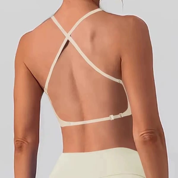 🔥Hot Sale 49% OFF!!⚡-Women's Solid Color Wireless Backless Bra👍