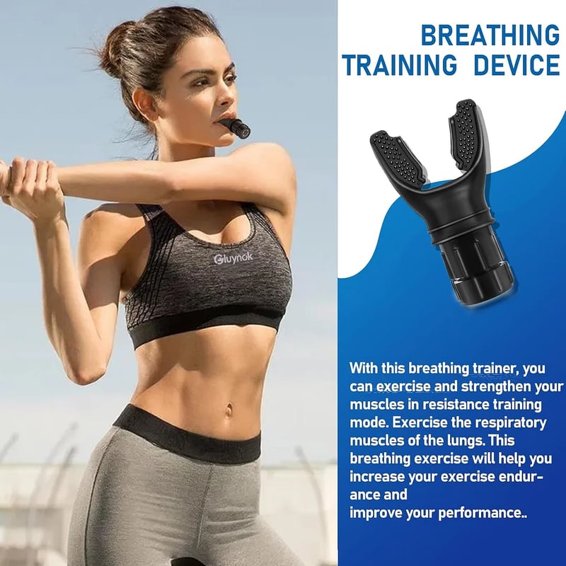 Breathing Trainer, Portable Respiratory Muscle Trainer