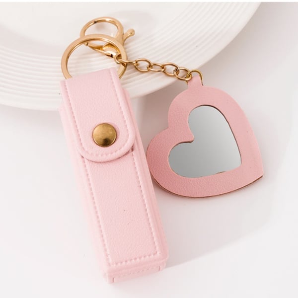 Lip Oil Keychain - Mirror & Oil 2-in-1 ❤️
