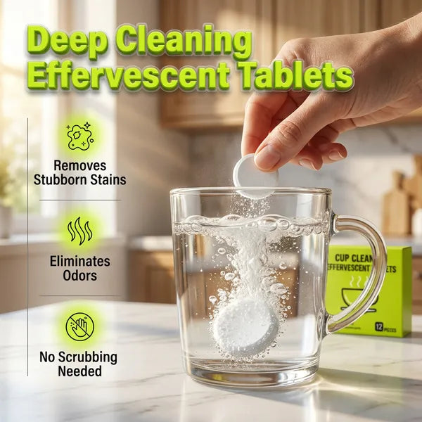 🏆Hot Sale⚡Cup Cleaning Effervescent Tablets