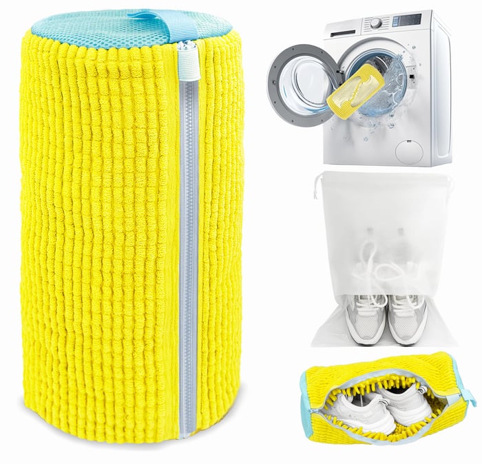🔥Last Day 50% OFF - Microfiber Shoe Washing Machine Bag for Sneakers
