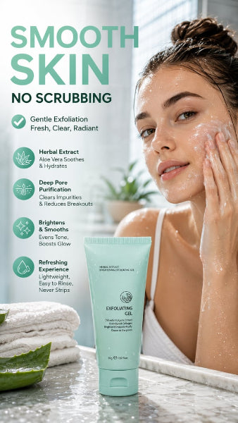 🥳2026 HOT SALE🥳💞50K+ SOLD!💥🌸 Herbal Extract Brightening Exfoliating Gel