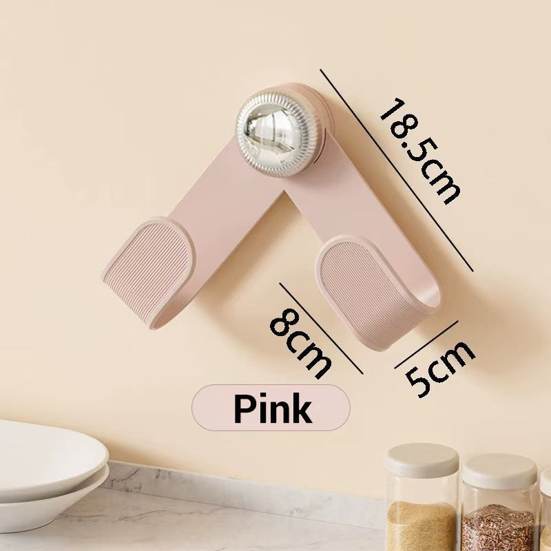 🍲📌Adjustable Wall-Mounted Pot Lid Holder Set