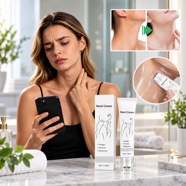 (🔥HOT SALE NOW 50% OFF) Advanced Collagen V-Roller Neck Cream