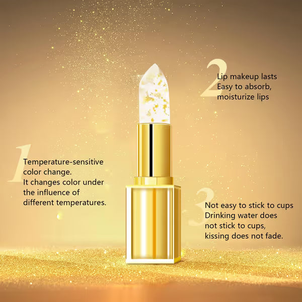 ✨Transferproof Color-Changing Lipstick💄CrystalClear Color Alchemy 💋 Auto-Tints on Contact!