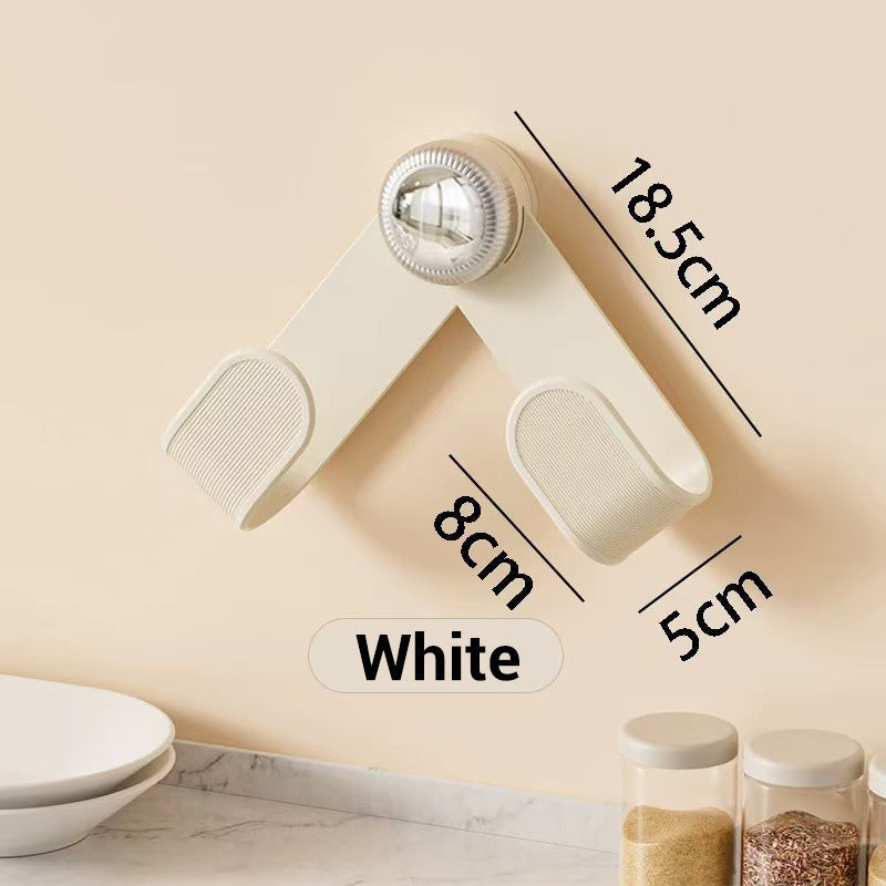 🍲📌Adjustable Wall-Mounted Pot Lid Holder Set