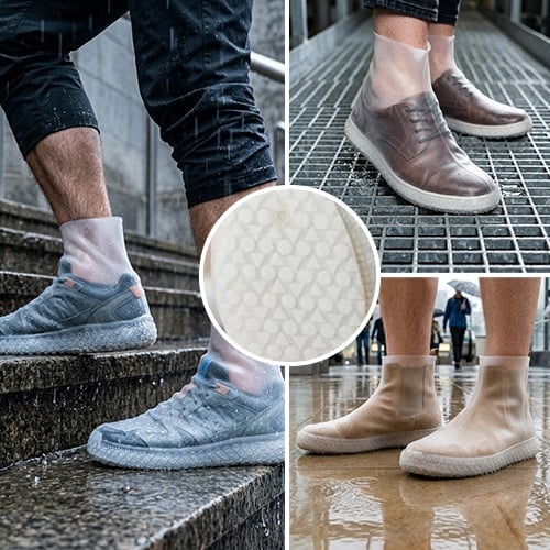 🌧️ Outdoor Silicone Waterproof Shoe Covers