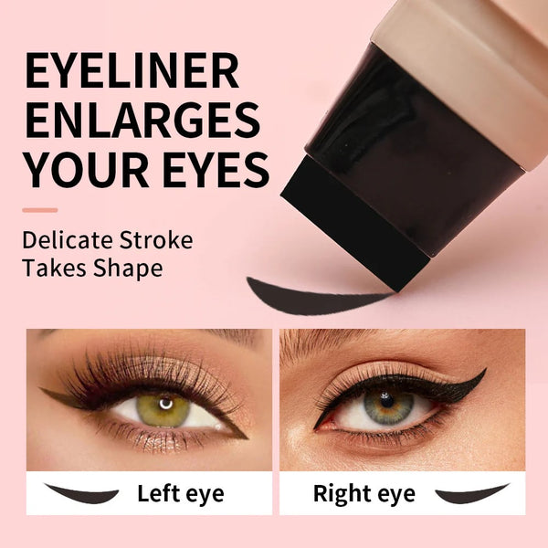 ✨ Waterproof Rotating Eyeliner Stamp Pen | Perfect Winged Eyeliner in Seconds