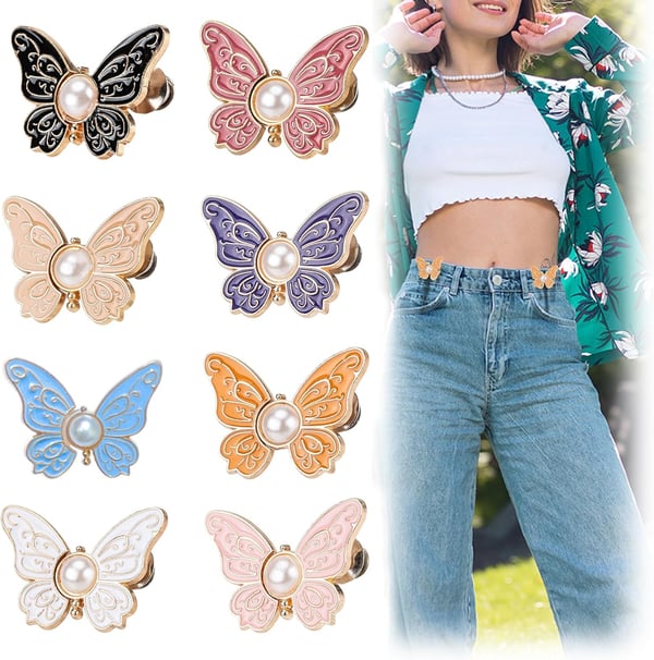 5-Pack Detachable Butterfly Clips🦋