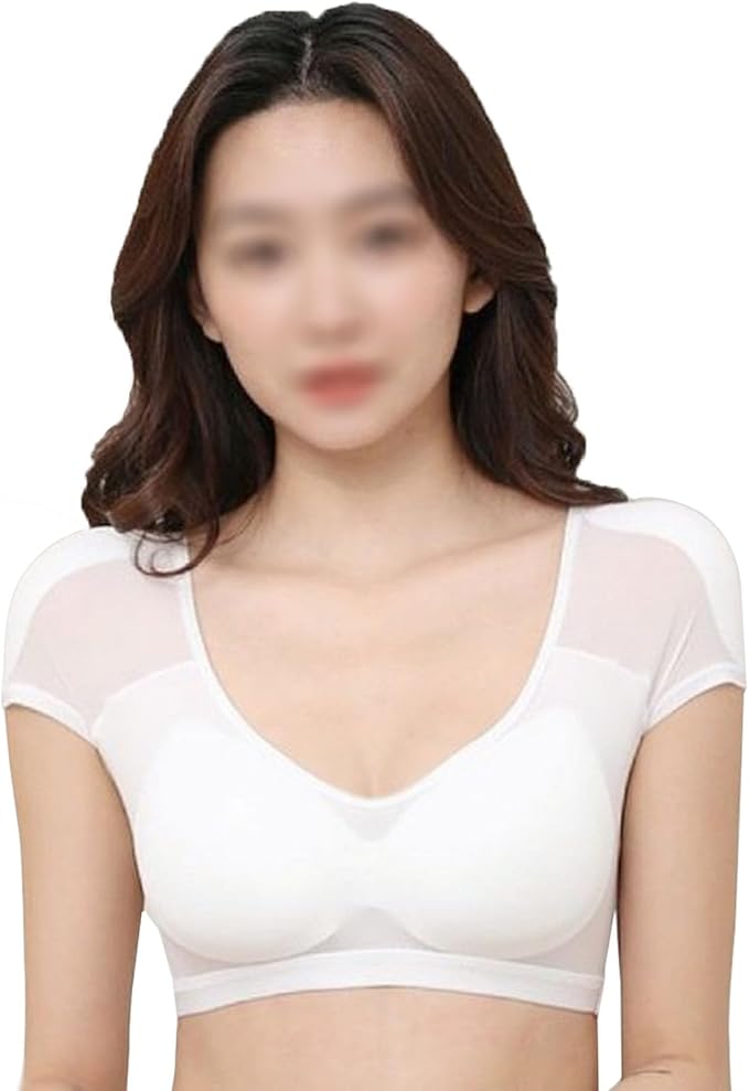 ✨ Comfort Base Tank Top with Sweat-Proof Underarm Pads | Stay Fresh, Dry, Confident All Day