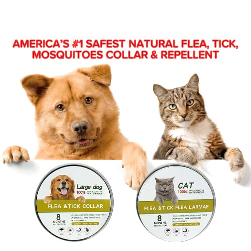 Natural Anti-Flea, Tick, & Mosquito Collar