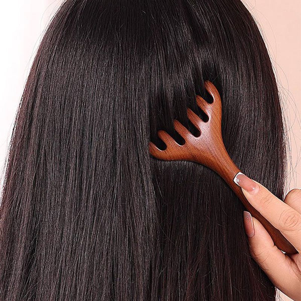Six-claw Meridian Massage💆‍♀️ Comb🔥 – 6-Finger Head Massager for Stress Relief & Hair Growth
