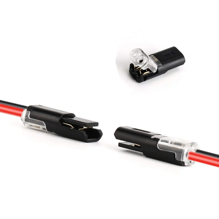 Double-Wire Connector.🛡️Secure lock, no slips. The reliable choice for safe, solid connections.