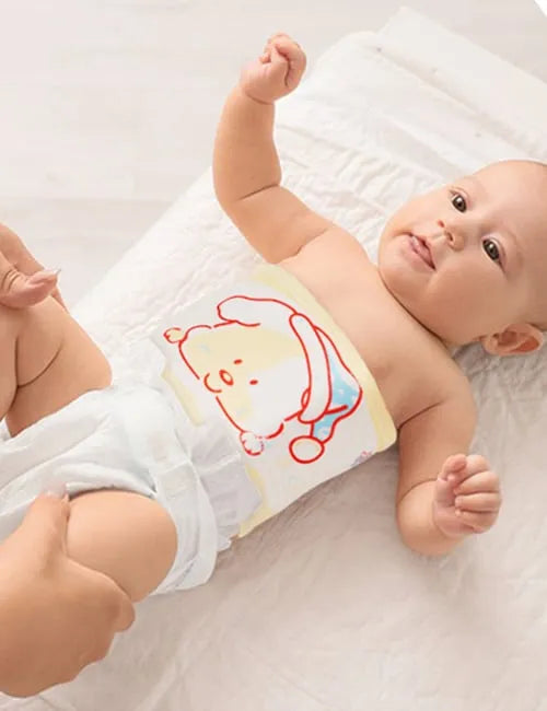 🌸 Soft Cotton Newborn Belly Button Band