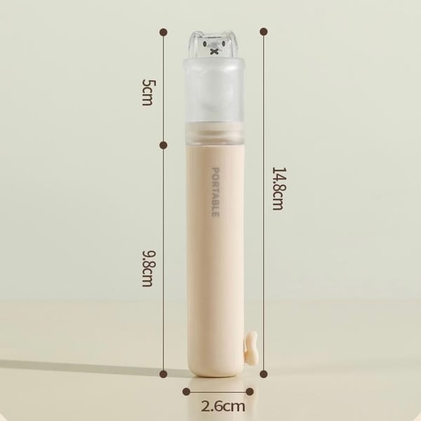 Portable toothbrush set