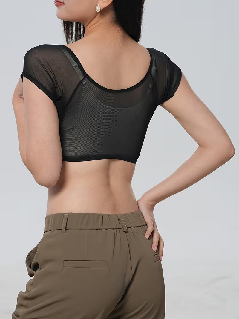 ✨ Comfort Base Tank Top with Sweat-Proof Underarm Pads | Stay Fresh, Dry, Confident All Day