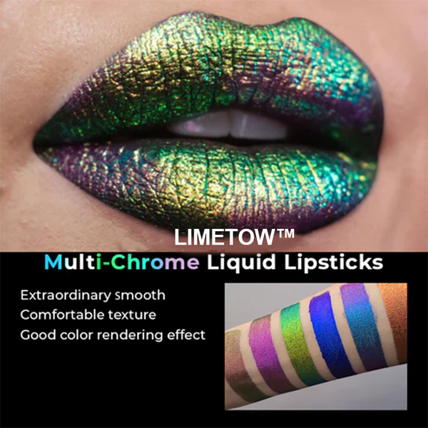 LIMETOW™ Multi-Chrome Liquid Lipsticks