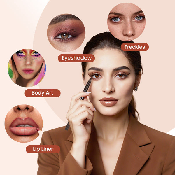 ✏️14-Pack Waterproof Colored Gel Eyeliner Pencil – Metallic & Shimmer Finishes, Smudge-Proof ✨