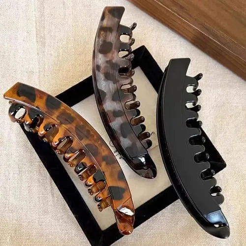 (🔥HOT SALE NOW 50% OFF) Retro Banana Hair Clip – Effortless Style, Timeless Charm