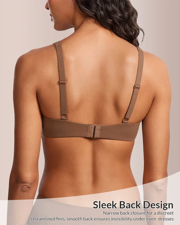 ✨👙 Underwire Support Seamless Balconette Bra – Comfort & Confidence All Day