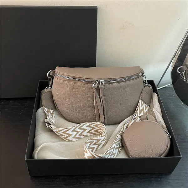 ✨👜 Crossbody Leather Bags