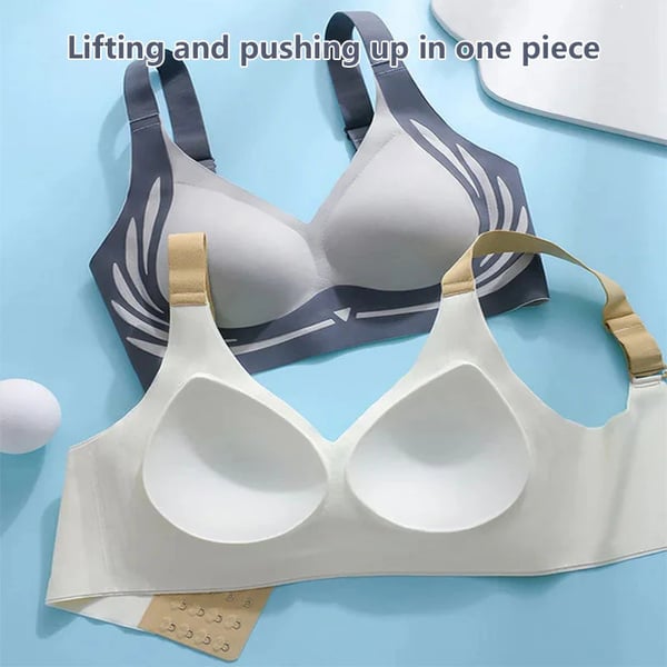 🔥Lifting Anti-Sagging Wire-Free Push-up Bra ✨ No Wires, No Digging, Just Natural-Looking Lift & Fuller Curves! 💕