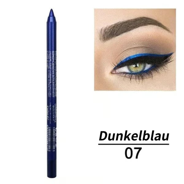 ✏️14-Pack Waterproof Colored Gel Eyeliner Pencil – Metallic & Shimmer Finishes, Smudge-Proof ✨
