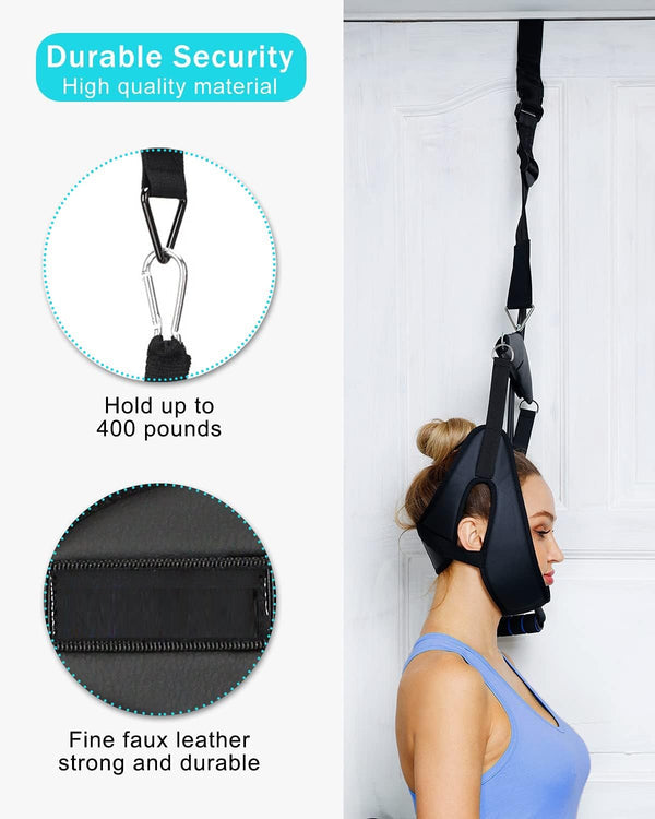 🥰Stretch Away Neck Tension Anytime, Anywhere – The Ultimate Portable Neck Stretcher